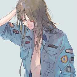 This is a pixiv picture whose title is かいじゅうのこども.