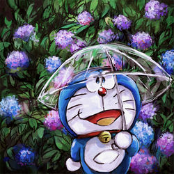 This is a pixiv picture whose title is 梅雨2019.