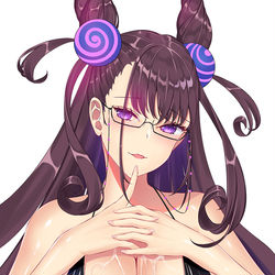 This is a pixiv picture whose title is 乳式部.