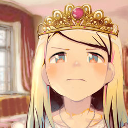 This is a pixiv picture whose title is どなたですか！私を牛呼ばわりしたのは？.