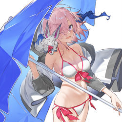 This is a pixiv picture whose title is ビキニマシュ.