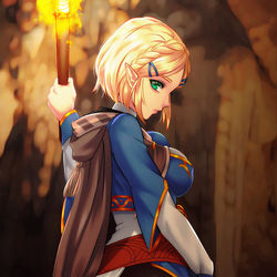 This is a pixiv picture whose title is Zelda BOTW2.
