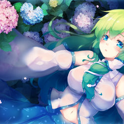 This is a pixiv picture whose title is 浮力.