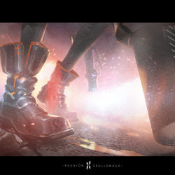 This is a pixiv picture whose title is Reunion Boss No.2 Skullsmash.