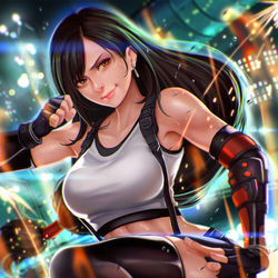 This is a pixiv picture whose title is Tifa Lockhart.