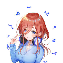 This is a pixiv picture whose title is 三玖.