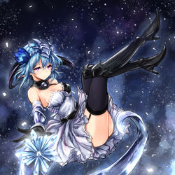 This is a pixiv picture whose title is 灼熱も凍る絶対零度.