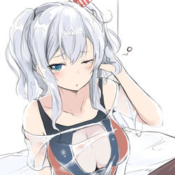 This is a pixiv picture whose title is 艦これ（ラフまとめ.