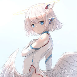 This is a pixiv picture whose title is 「ANGEL」.