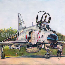 This is a pixiv picture whose title is 一飛入魂！F-4EJ改.