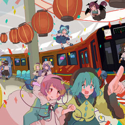 This is a pixiv picture whose title is 幻想メトロ.