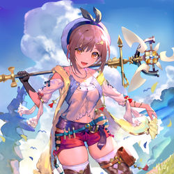 This is a pixiv picture whose title is ライザちゃん.
