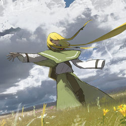 This is a pixiv picture whose title is 草原.