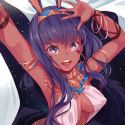 This is a pixiv picture whose title is ニトクリス.