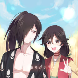 This is a pixiv picture whose title is ありがとう!.