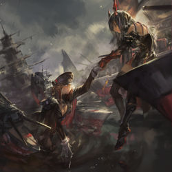This is a pixiv picture whose title is 遗志的继承.