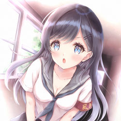 This is a pixiv picture whose title is 「も～！校則違反はお仕置きだよっ」.