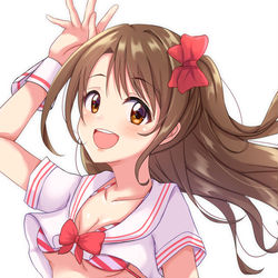 This is a pixiv picture whose title is 卯月.