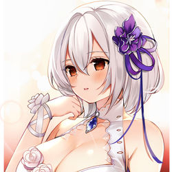 This is a pixiv picture whose title is ホワイトローズ.