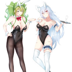 This is a pixiv picture whose title is BUNNY GIRLS.