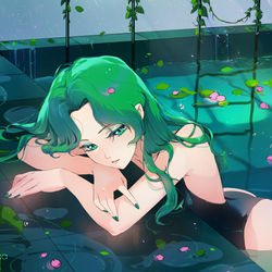 This is a pixiv picture whose title is Michiru.