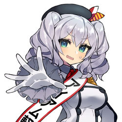 This is a pixiv picture whose title is 鹿島.