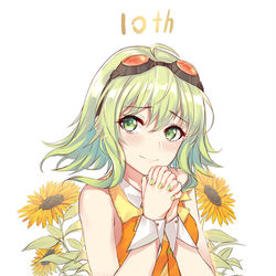 This is a pixiv picture whose title is Gumi十周年快乐.