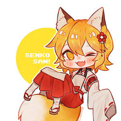 This is a pixiv picture whose title is 仙狐さん.