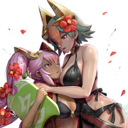 This is a pixiv picture whose title is ムスペル姉妹.