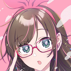This is a pixiv picture whose title is キズナアイちゃん.
