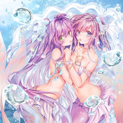 This is a pixiv picture whose title is ゆたか＆フレデリカ.