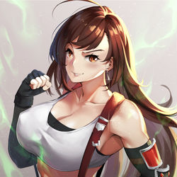 This is a pixiv picture whose title is FFVII - Tifa Lockhart.