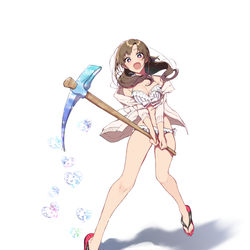 This is a pixiv picture whose title is 通常攻撃が全体攻撃で二回攻撃のお母さんは好きですか？.