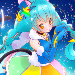 This is a pixiv picture whose title is キュアコスモ登場。.