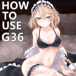 This is a pixiv picture whose title is HOW TO USE G36.