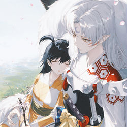 This is a pixiv picture whose title is 安息處.