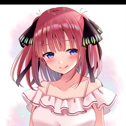 This is a pixiv picture whose title is 二乃♡.
