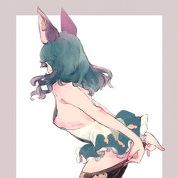 This is a pixiv picture whose title is 無防備フェリちゃ.