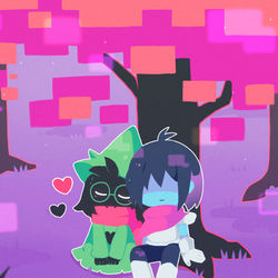 This is a pixiv picture whose title is DELTARUNEつめ.
