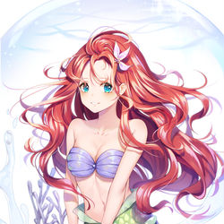 This is a pixiv picture whose title is Ariel.