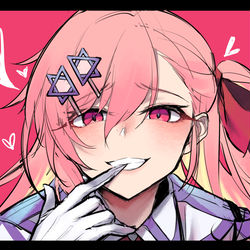 This is a pixiv picture whose title is ♡.