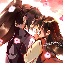 This is a pixiv picture whose title is 未来で待ってる.