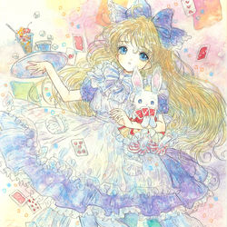 This is a pixiv picture whose title is ALICE.