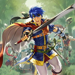 This is a pixiv picture whose title is ファイアーエムブレムサイファ / 新たなる傭兵団長 アイク.