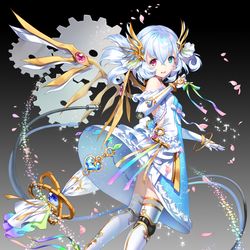This is a pixiv picture whose title is [仕事絵]クイズRPG 魔法使いと黒猫のウィズ-ワルツ.