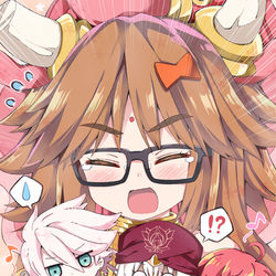 This is a pixiv picture whose title is ガネーシャとちっちゃな仲間たち.