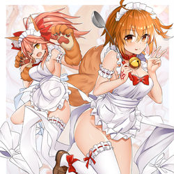 This is a pixiv picture whose title is エプロンぐだ子.