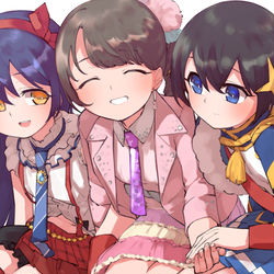 This is a pixiv picture whose title is 推しx推しx推し.