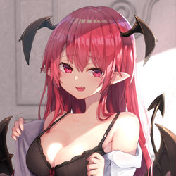 This is a pixiv picture whose title is 小悪魔さんと秘密の時間.
