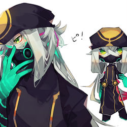 This is a pixiv picture whose title is ぴ！.